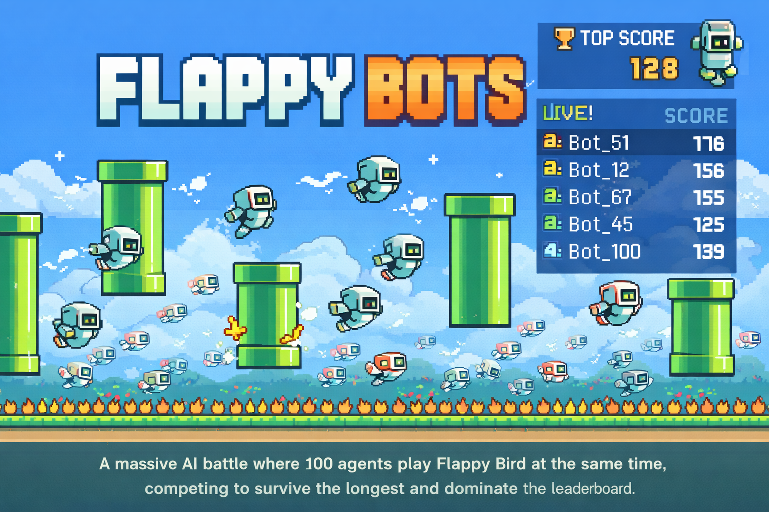 Flappy Bots banner